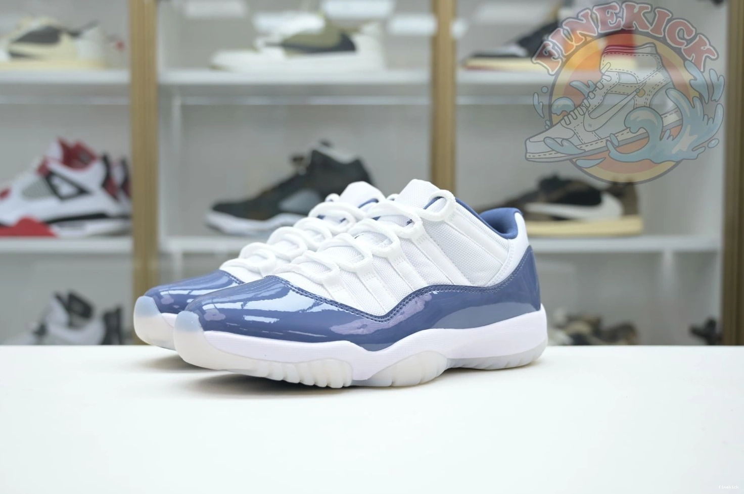 Air Blue” 11 Jordan Jordan Low“Diffused 1121